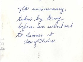 1954 Mar. 3rd - Mom & Dad on 7th anniv - note on back 1.jpg